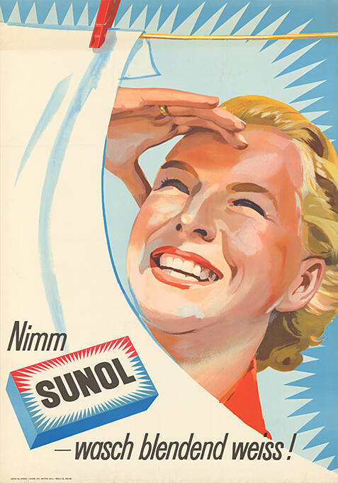 Nimm Sunol – wasch blendend weiss!