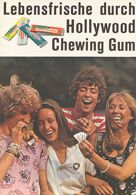 Lebensfrische durch Hollywood Chewing Gum