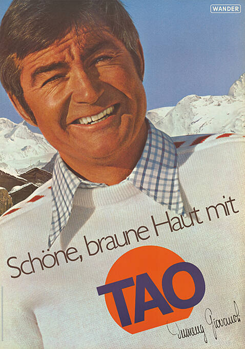 Schöne, braune Haut mit Tao