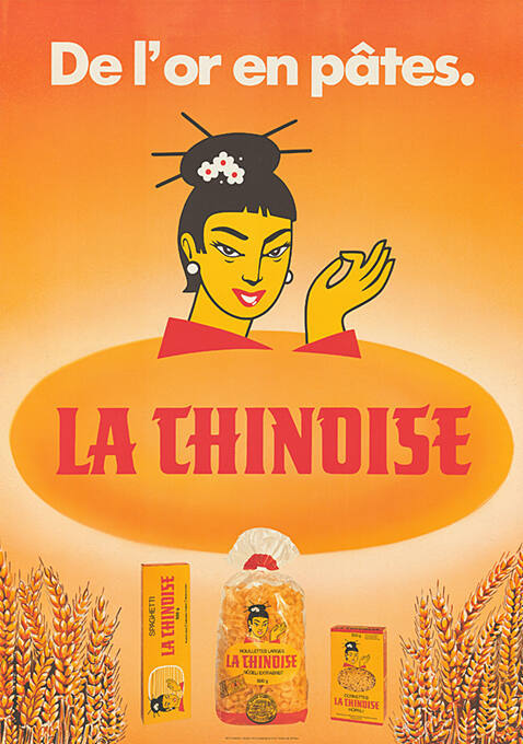 De l'or en pâtes. La Chinoise