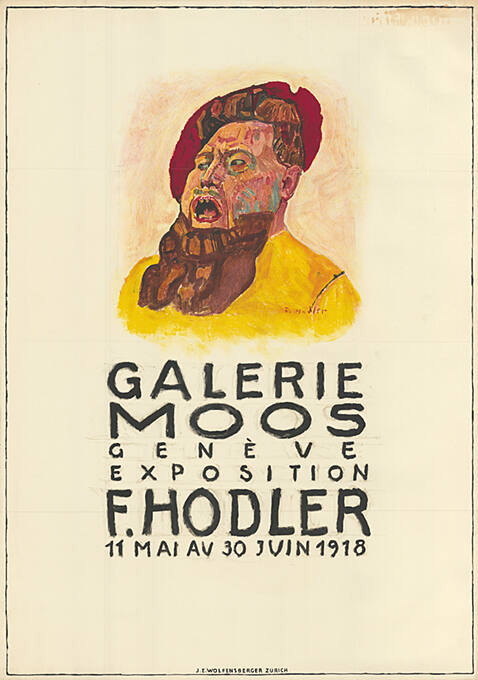 Exposition F. Hodler, Galerie Moos, Genève