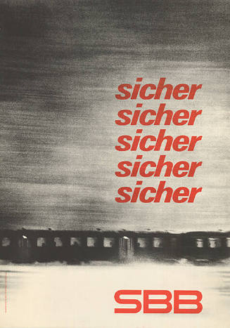 Sicher, sicher, sicher, sicher, sicher, SBB