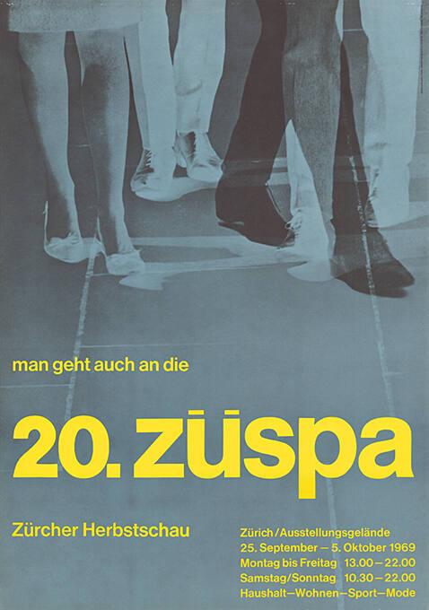 20. Züspa, Zürcher Herbstschau, Züspa-Ausstellungsgelände Zürich