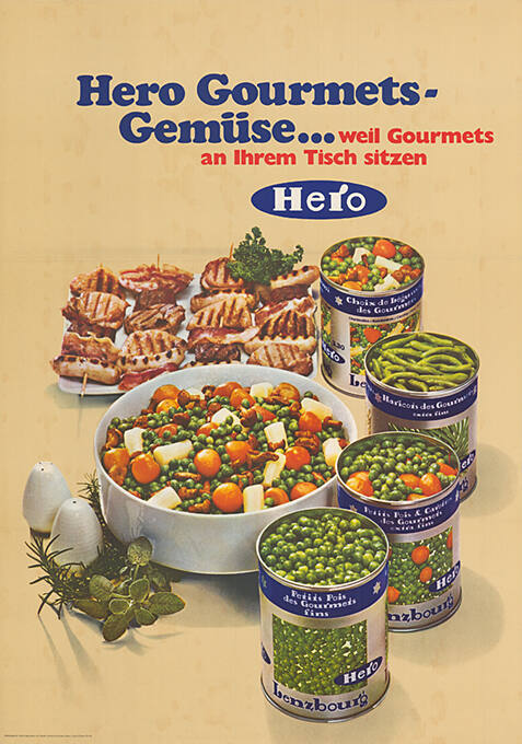 Hero Gourmets-Gemüse …weil Gourmets an ihrem Tisch sitzen, Hero