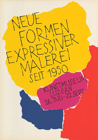 Neue Formen expressiver Malerei seit  1950