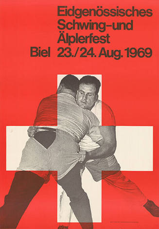 Eidg.Schwing- und Älplerfest, Biel 23./24.  Aug. 1969