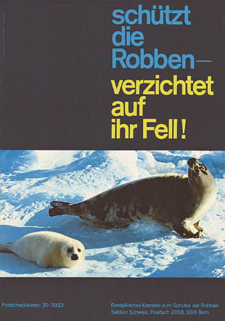 Schützt die Robben – verzichtet auf ihr Fell!