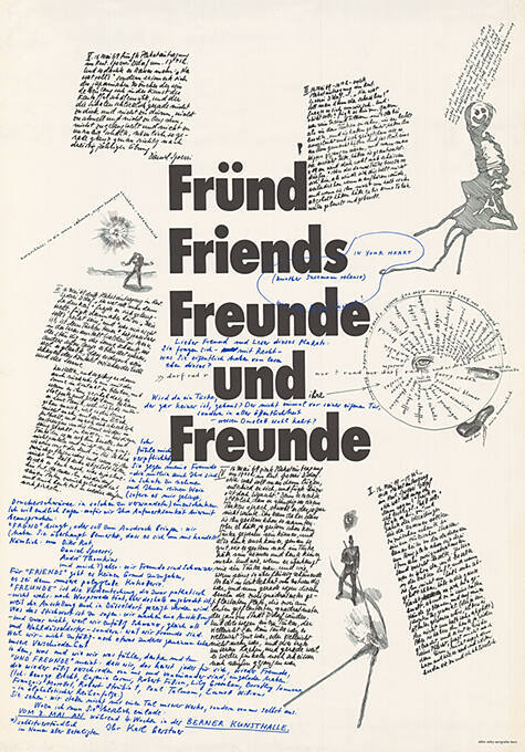 Fründ Friends Freunde und Freunde, Kunsthalle Bern