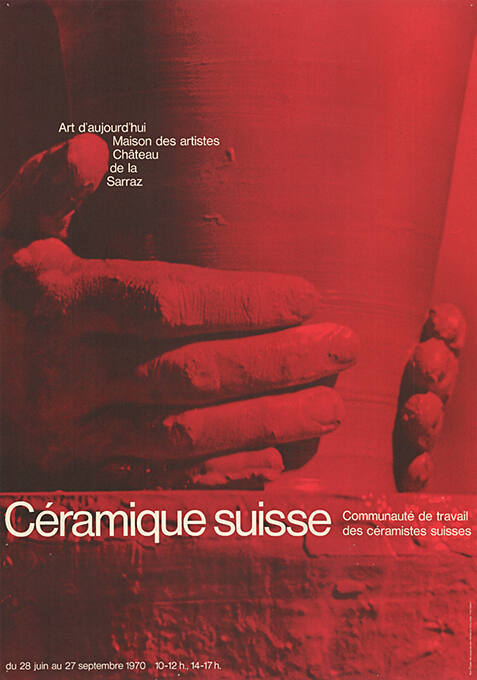 Céramique suisse, Maison des artistes Château de La Sarraz