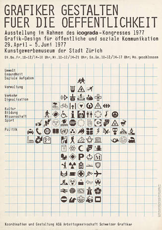 Grafiker gestalten für die Öffentlichkeit, Kunstgewerbemuseum der Stadt Zürich