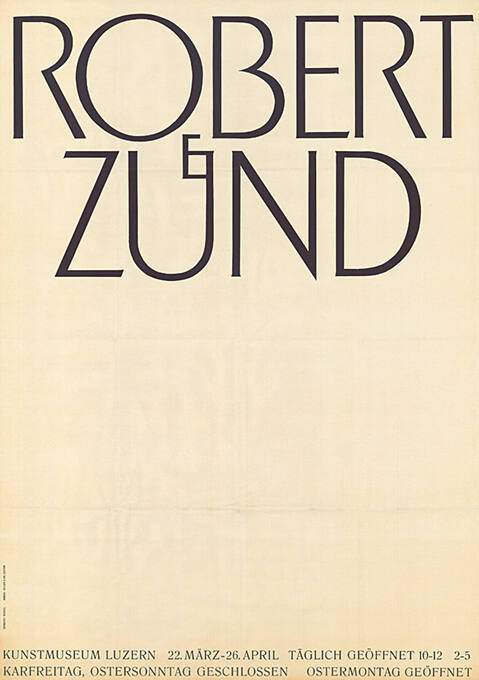 Robert Zünd, Kunstmuseum Luzern