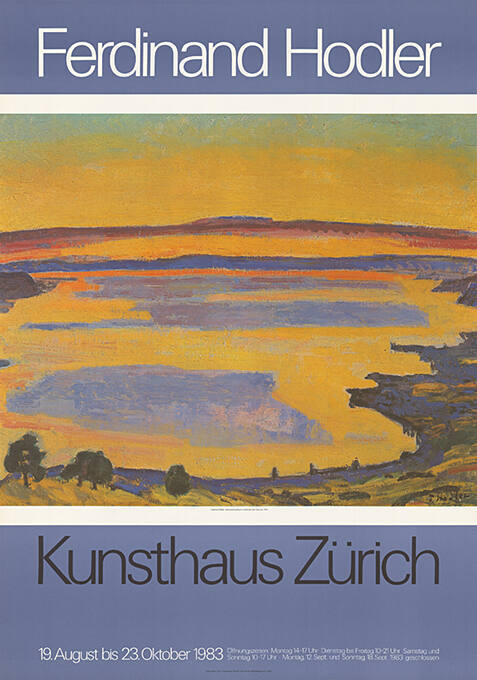 Ferdinand Hodler, Kunsthaus Zürich