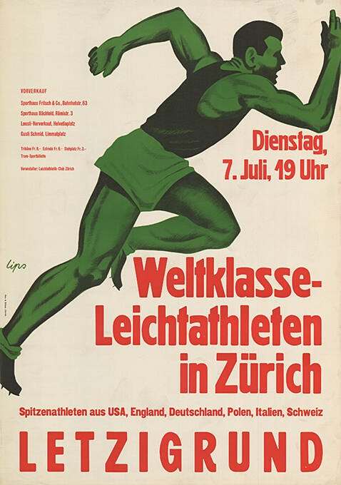 Weltklasse-Leichtathleten in Zürich, Letzigrund