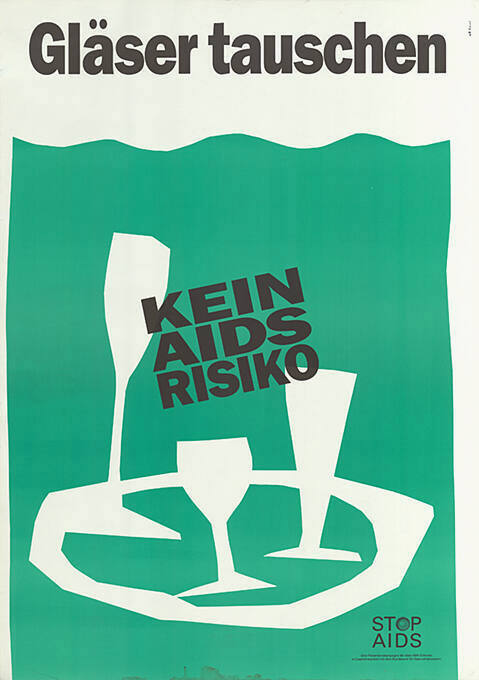 Gläser tauschen, Kein AIDS-Risiko