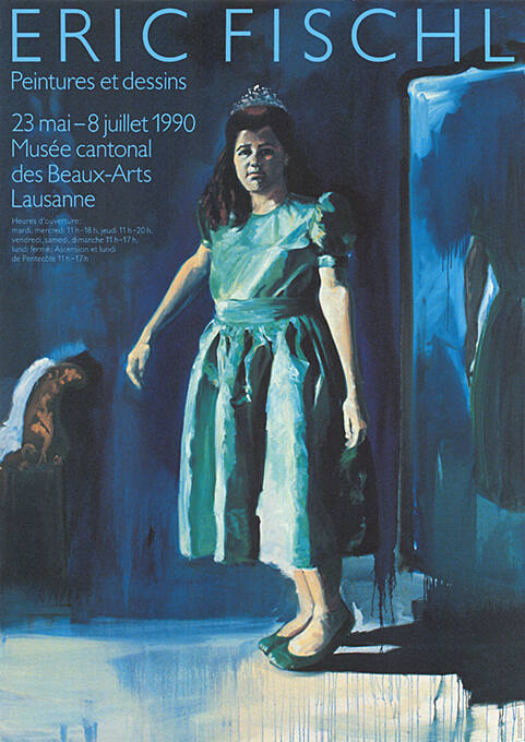 Eric Fischl, Peintures et dessins, Musée cantonal des Beaux-Arts Lausanne