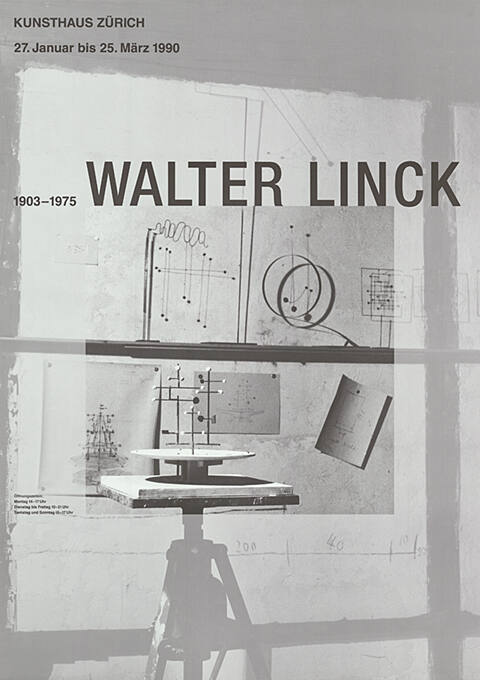 Walter Linck, Kunsthaus Zürich