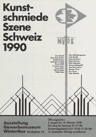 Kunstschmiede Szene Schweiz 1990, Gewerbemuseum Winterthur