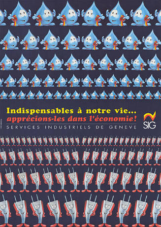 Indispensable à notre vie…, apprécions-les dans l’économie!, Services Industriels de Genève, SIG