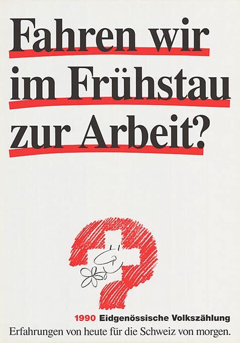 Fahren wir im Frühstau zur Arbeit? Eidgenössische Volkszählung