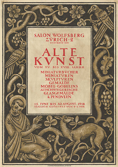 Alte Kunst vom XV. bis XVIII. Jahrh., Salon Wolfsberg, Zürich