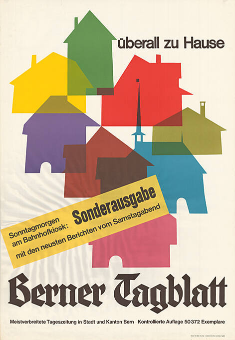 Überall zu Hause, Sonderausgabe, Berner Tagblatt