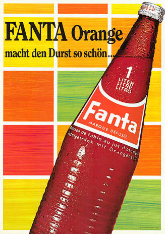 Fanta Orange, macht den Durst so schön…