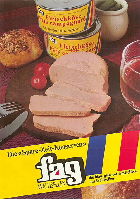 Die «Spare-Zeit-Konserven» FAG Wallisellen, Fleischkäse