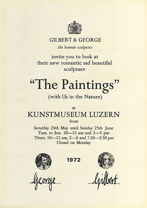 “The Paintings”, Gilbert & George, Kunstmuseum Luzern