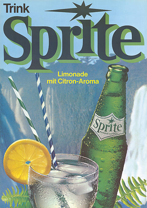 Trink Sprite, Limonade mit Citron-Aroma