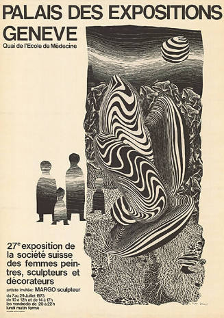 27ᵉ exposition de la société suisse des femmes peintres, sculpteurs et décorateurs, Palais des expositions Genève