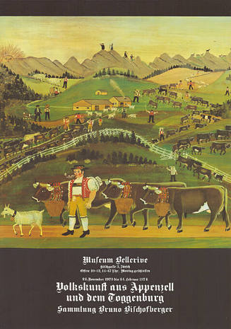 Volkskunst aus Appenzell und dem Toggenburg, Sammlung Bruno Bischofberger, Museum Bellerive Zürich