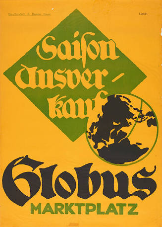 Saison-Ausverkauf, Globus, Marktplatz