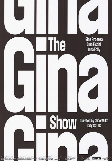 The Gina Show, City Salts