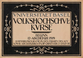 Universitaet Basel, Volkshochschulkurse