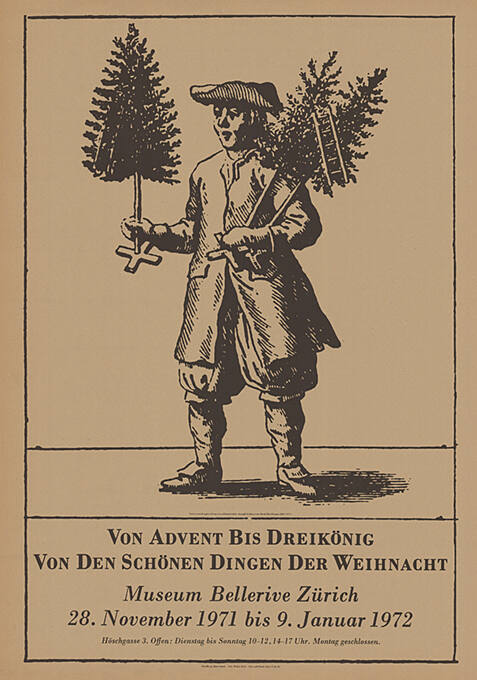 Von Advent bis Dreikönig, Von den schönen Dingen der Weihnacht, Museum Bellerive Zürich