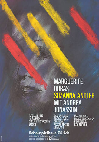 Marguerite Duras, Suzanna Andler, Schauspielhaus Zürich