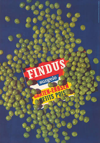 Findus surgelé, Garten-Erbsen