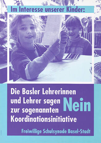 Die Basler Lehrerinnen und Lehrer sagen Nein zur sogenannten Koordinationsinitiative