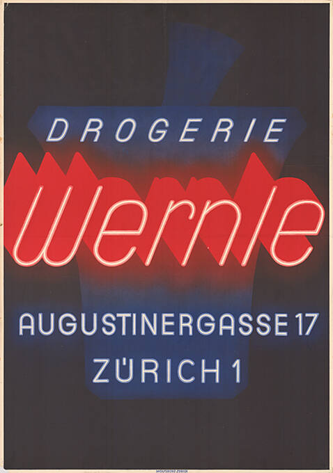 Drogerie Wernle, Zürich 1