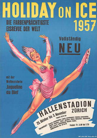 Holiday on Ice 1957, Hallenstadion Zürich