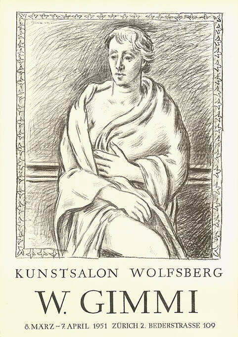 W. Gimmi, Kunstsalon Wolfsberg, Zürich