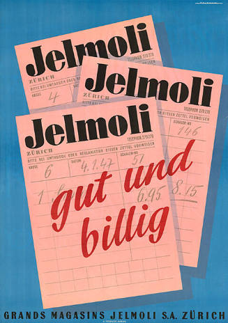 Jelmoli, gut und billig