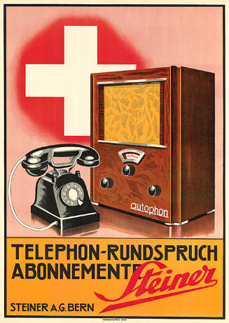 Telephon-Rundspruch Abonnemente, Steiner