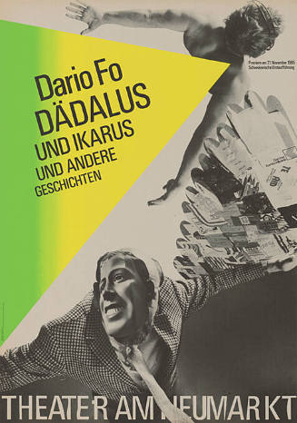 Dädalus und Ikarus und andere Geschichten, Dario Fo, Theater am Neumarkt