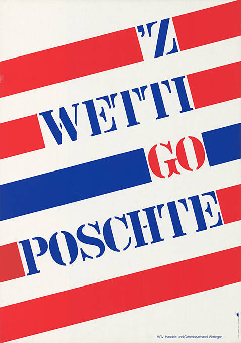 ’z Wetti go poschte