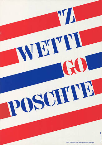 ’z Wetti go poschte