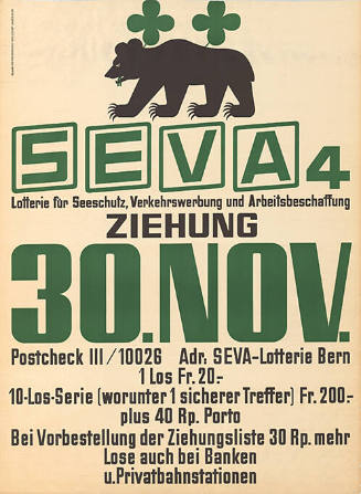 Seva 4, Ziehung 30. Nov.