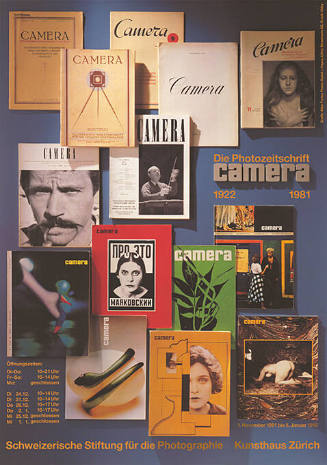 Camera, Schweizerische Stiftung für die Photographie, Kunsthaus Zürich