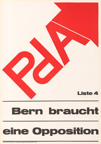 PdA, Liste 4, Bern braucht eine Opposition