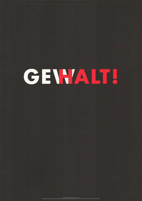 Gewalt Halt !